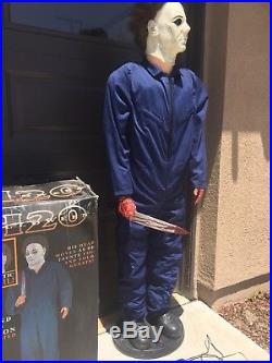 Life Size Animated Gemmy Michael Myers Halloween H2O Prop