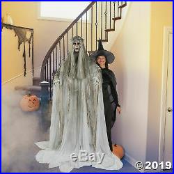 Life Size Animated Scary Ghostly Bride Halloween Props Decorations, Yard/Outdoor
