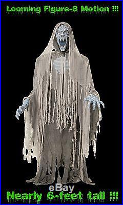 Life Size Deluxe LED Animated EVIL ENTITY GHOST REAPER ZOMBIE Haunted House Prop