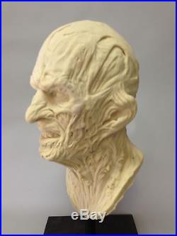 Life Size Freddy Krueger Display Mask Bust Alvarez Halloween Latex Rare Horror