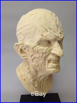 Life Size Freddy Krueger Display Mask Bust Alvarez Halloween Latex Rare Horror