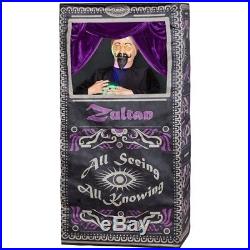Life Size ZULTAN ANIMATED FORTUNE TELLER Halloween Prop HAUNTED HOUSE New 2018