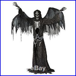 Life-Sized Angel of Death Animated Prop, HALLOWEEN Decoration, Horror Cemetery