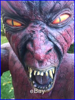 Lifesize Kneeling Crouching Devil Demon Spirit Halloween Prop