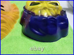 Lot Of 2 VTG Masks Masters Of The Universe He-Man / Skeletor Ben Cooper