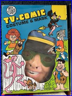 Lot Of 6 Vintage Ben Cooper Costume + Masks (60's, 70's, 80's)