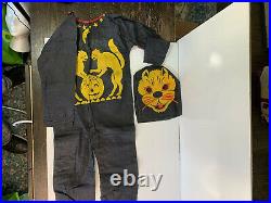 Lot of 2 Vintage 1950 Collegeville Costumes Childs Halloween Costumes