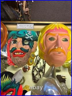 Lot of 6 vintage Ben Cooper halloween masks /vintage halloween rare
