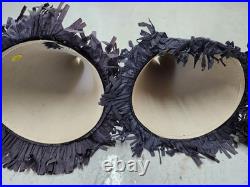 Lot of 8 VTG Handmade Halloween Witch Party Hats & Mask Lot, Multicolor, Unisex