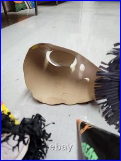 Lot of 8 VTG Handmade Halloween Witch Party Hats & Mask Lot, Multicolor, Unisex