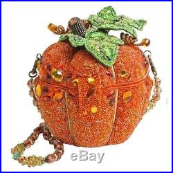 MARY FRANCES AFTER MIDNIGHT Handbag BRAND NEW Pumpkin Purse BEAUTIFUL bag