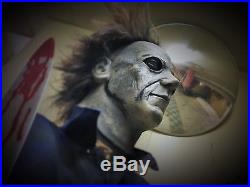 MICHAEL MYERS Life Size Motion Activated Animatronic Gemmy HALLOWEEN PROP WORKS