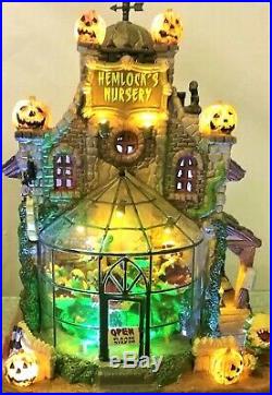 MINT in Box RETIRED Hemlock's Nursery, #45661 Lemax Spookytown Halloween