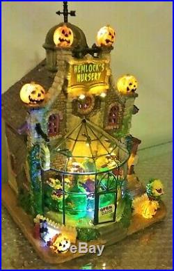 MINT in Box RETIRED Hemlock's Nursery, #45661 Lemax Spookytown Halloween