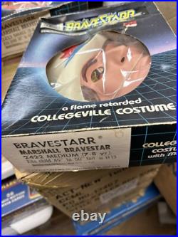 Marshall BraveStarr Collegeville Medium 7-8yrs Costume with Mask 1986 old stock