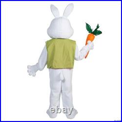 Men's Easter Bunny Costume With Vest & Carrot Men's Easter Bunny Costume With Vest & Carrot