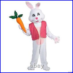 Men's Easter Bunny Costume With Vest & Carrot Men's Easter Bunny Costume With Vest & Carrot
