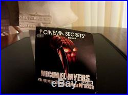 Michael Myers Cinema Secrets Official Latex Halloween Mask with Tag- Mint
