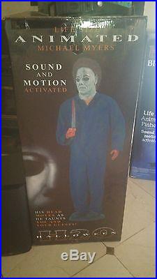 Michael Myers Life Size Halloween Prop Gemmy Animatronic