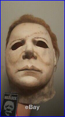 Michael Myers Mask. CGP Warlock. Withtag. Halloween 2 1981 Replica Mask