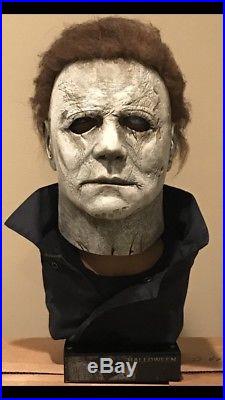 Michael Myers Mask Halloween 2018 Bust And Stand H40 Not Freddy Jason Don Post