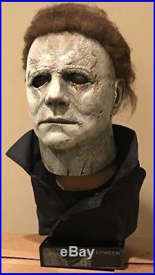 Michael Myers Mask Halloween 2018 Bust And Stand H40 Not Freddy Jason Don Post