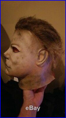 Michael Myers mask Halloween 2 Warlock Cemetery Gates Productions SOLD OUT