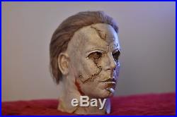 Michael myers mask With Carhartt Coveralls