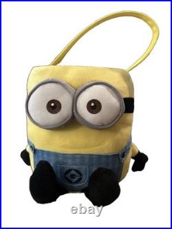 Minion Inflatable Adult Costume Stuart Disguise And Plush Treat Bucket