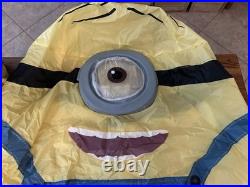 Minion Inflatable Adult Costume Stuart Disguise And Plush Treat Bucket
