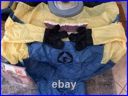Minion Inflatable Adult Costume Stuart Disguise And Plush Treat Bucket