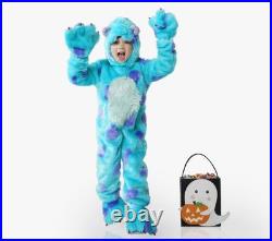 Monsters, Inc. Sulley Costume Pottery Barn Kids Size 4-6Y