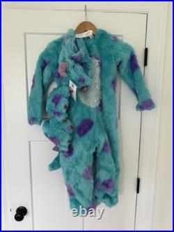 Monsters, Inc. Sulley Costume Pottery Barn Kids Size 4-6Y