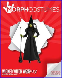 Morph Witch Costume for Women Adult Halloween Outfit Spooky Medium