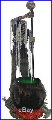 Morris Costumes Cauldron Creeper Animated Halloween Prop. MR127029