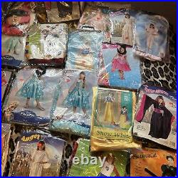 Most Children's Costumes Lot of 24 All In Package New Rubies And Other