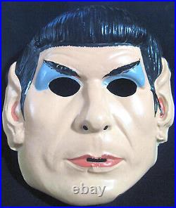 Mr. Spock Star Trek 1967 Vintage Halloween Costume with Box