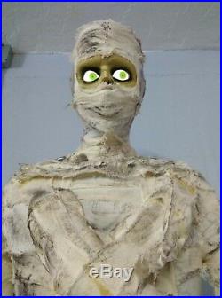 Mummy 6 Ft Halloween Gemmy Animatronic Life Size Prop Motion Activated 6