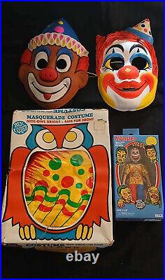 NECA Ben Cooper CLOWN Figure Series 6 Halloween + 1973 original Costume & Mask