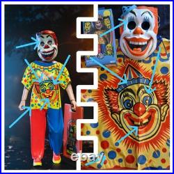 NECA Ben Cooper CLOWN Figure Series 6 Halloween + 1973 original Costume & Mask