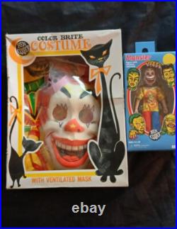 NECA Ben Cooper CLOWN Figure Series 6 Halloween + 1973 original Costume & Mask