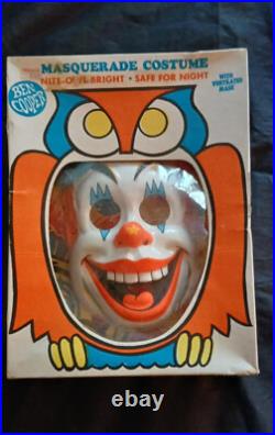 NECA Ben Cooper CLOWN Figure Series 6 Halloween + 1973 original Costume & Mask