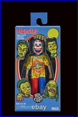 NECA Ben Cooper CLOWN Figure Series 6 Halloween + 1973 original Costume & Mask