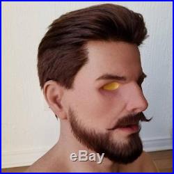 NEW Realistic Male Model Silicone Mask Haired (Realflesh Masks)