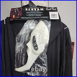 NEW Sealed Vintage 1997 Ghostface Scream Adult Size Costume Up To 220lbs