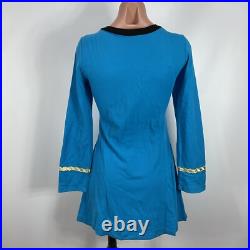 NEW VTG 70s 80s Star Trek Costume Sz S Paramount Pictures Cosplay Quality Wig