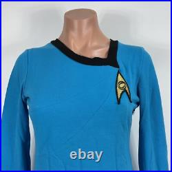 NEW VTG 70s 80s Star Trek Costume Sz S Paramount Pictures Cosplay Quality Wig