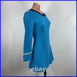 NEW VTG 70s 80s Star Trek Costume Sz S Paramount Pictures Cosplay Quality Wig