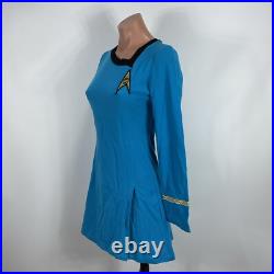 NEW VTG 70s 80s Star Trek Costume Sz S Paramount Pictures Cosplay Quality Wig