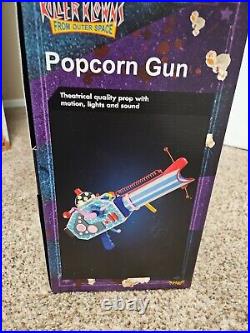 NWT HTF Killer Klowns From Outer Space Popcorn Toy Gun Costume Prop Animatronic